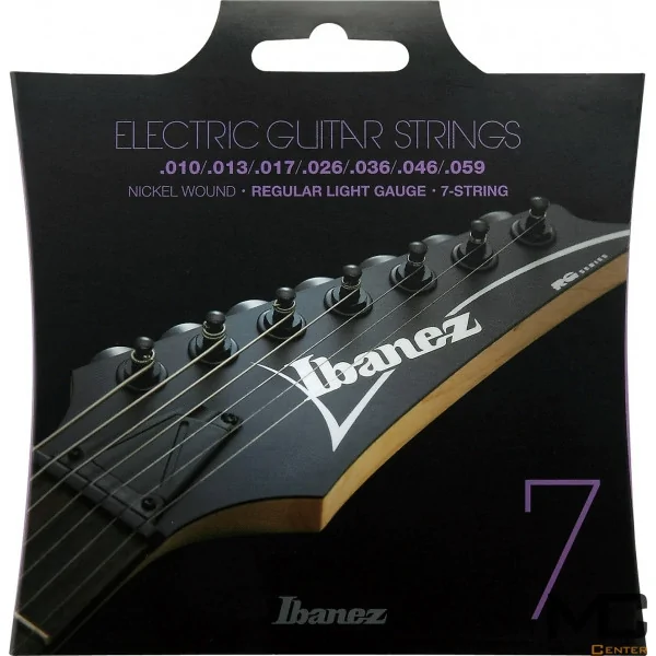 Ibanez IEGS-71 - struny do siedmiostrunowej gitary elektrycznej