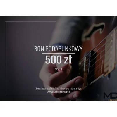 Bon Podarunkowy o wartości 500 PLN - bon