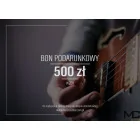 Music Center Bon Podarunkowy o wartości 500 PLN - bon