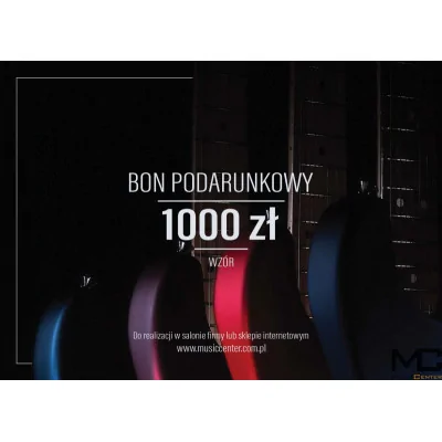 Bon Podarunkowy o wartości 1000 PLN - bon