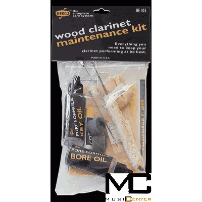 HE-105 - zestaw do konserwacji klarnetu drewnianego