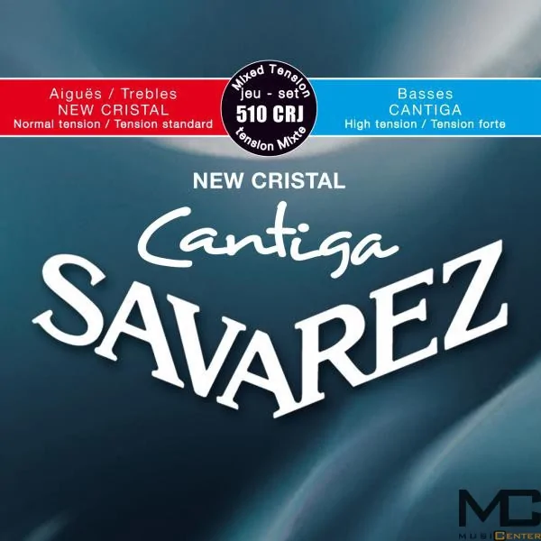 Savarez 510 CRJ New Cristal Cantiga Mixed Tension - struny do gitary klasycznej