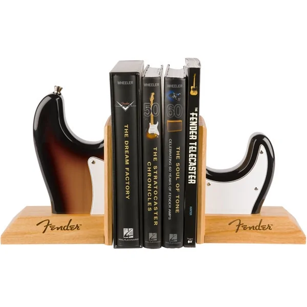 Fender Strat Body Bookends Sunburst - podpórki do książek