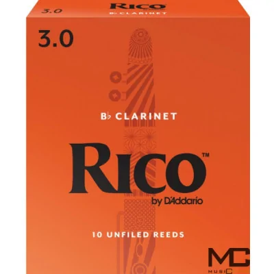 Rico Standard 3 - stroik do klarnetu B