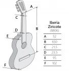 Alhambra Iberia Ziricote - gitara klasyczna 4/4