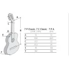 Alhambra 7 P Classic - gitara klasyczna 4/4