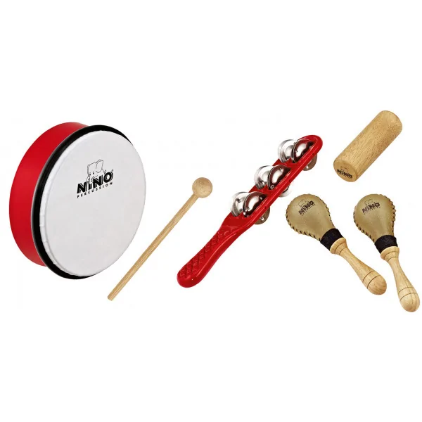 Nino Percussion SET-1 - zestaw instrumentów perkusyjnych