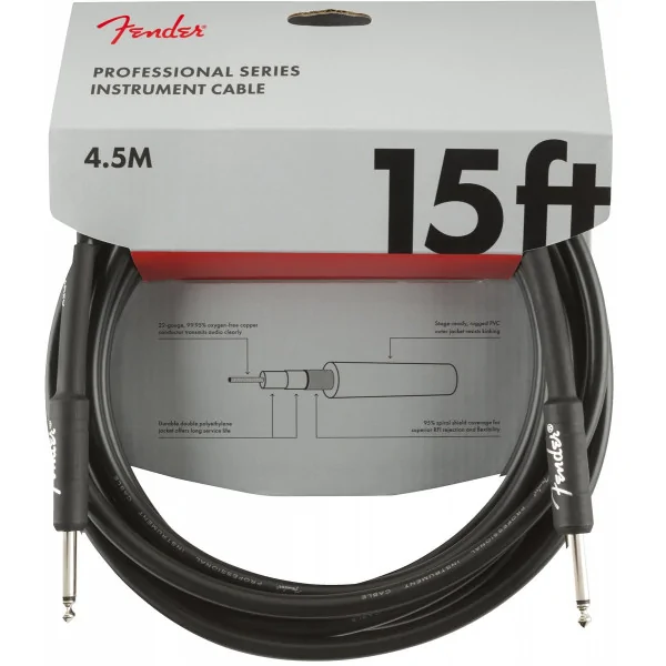 Fender Professional Cable 4,5m P/P - przewód instrumentalny
