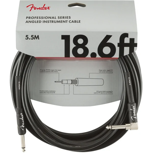 Fender Professional Cable 5,5m P/K - przewód instrumentalny