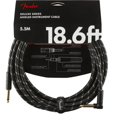 Deluxe Cable 5,5m P/K Black Tweed - przewód instrumentalny
