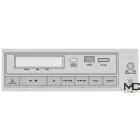 Monacor CD 156 - odtwarzacz CD/MP3/USB