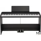 Korg B2SP BK SET II - kompaktowe pianino cyfrowe ze statywem i listwą pedałową