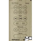 Roland Kiyola Remote Control - darmowa aplikacja iOS dla pianina Kiyola