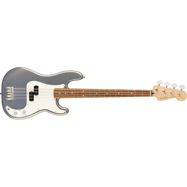 Fender Player Precision Bass PF Silver - gitara basowa