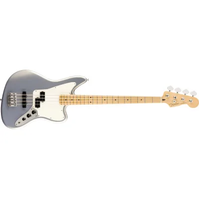 Player Jaguar Bass MN Silver - gitara basowa