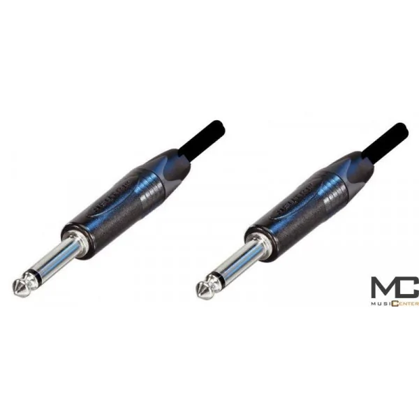 MC Audio GS1NJ 150 - przewód głośnikowy 2x1,5mm2 150cm, jack-jack złącza Neutrik