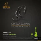 Ortega UWNY-4-SO - struny do ukulele sopranowego