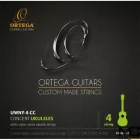 Ortega UWNY-4-CC - struny do ukulele koncertowego