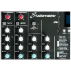 Studiomaster CLUB XS10+ - mikser 6 kanałów mikrofonowych z kompresorami USB bluetooth