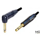 MC Audio GS1NJKG 3 - przewód głośnikowy 2x1,5mm2 3m, jack-jack kątowy, złącza Neutrik pozłacane
