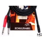 Schulz-Kabel MS 2 - przewód mini jack stereo 2xjack 2m