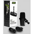 Shure MV7 K - mikrofon dynamiczny wokalny USB/XLR