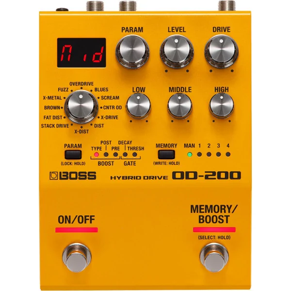 Boss OD-200 Hybrid Drive - efekt do gitary elektrycznej