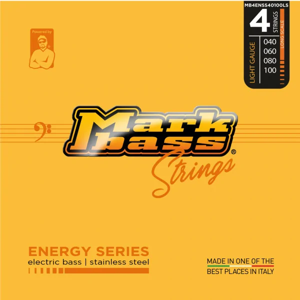 Markbass Energy 4 40-100 - struny do gitary basowej czterostrunowej