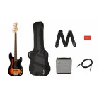 Squier Affinity Precision Bass PJ MN 3CS Pack - zestaw basowy