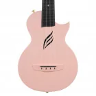 Cascha Carbon Fibre Ukulele Set Pink - ukulele koncertowe z akcesoriami