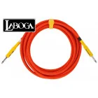Laboga Way of Sound Neon Orange 3m - kierunkowy przewód instrumentalny