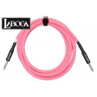 Laboga Way of Sound Neon Pink 3m - kierunkowy przewód instrumentalny