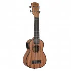 Cascha Premium Mahogany Soprano Set with pickup system - ukulele elektryczne sopranowe z pokrowcem