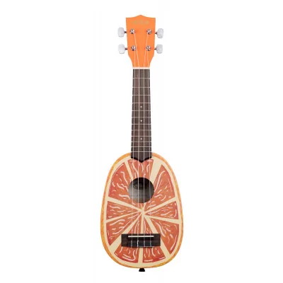 KA Novelty Orange - ukulele sopranowe z pokrowcem