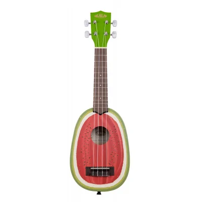 KA Novelty Watermelon - ukulele sopranowe z pokrowcem
