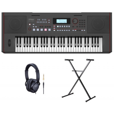 E-X50 Arranger Keyboard SET I - zestaw ze statywem i słuchawkami