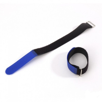 VR 4040 BLU - opaska kablowa rzepowa 40cm niebieska