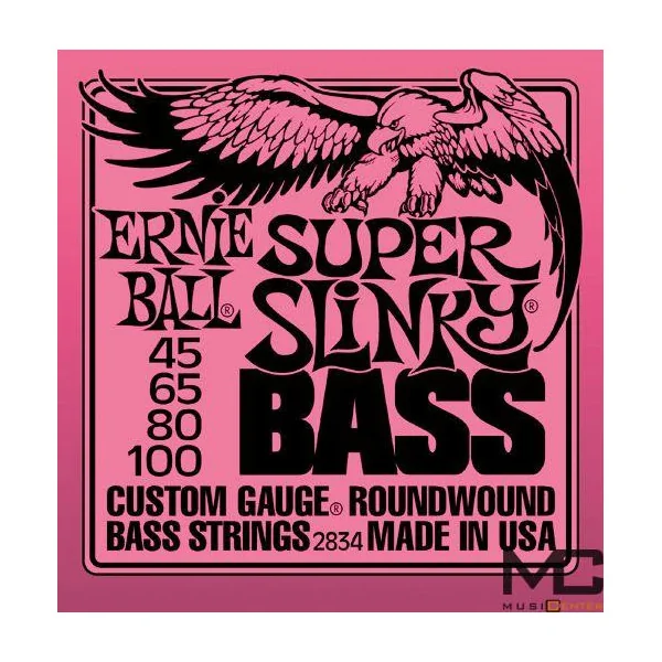 Ernie Ball 2834 Nickel Round Wound (4) - struny do gitary basowej
