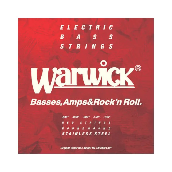 Warwick Red Label 42300 Medium Light (5B) - struny do gitary basowej