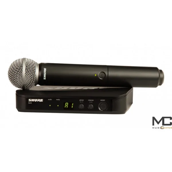 BLX24/SM58 mikrofon bezprzewodowy - musiccenter.com.pl