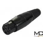 Schulz-Kabel COD 1 - przewód mikrofonowy 1m, symetryczny, XLR-XLR