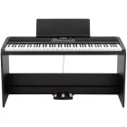 Korg XE20SP SET II - kompaktowe pianino cyfrowe ze statywem i listwą pedałową