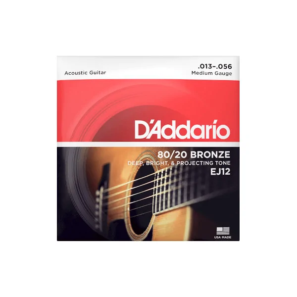 D'Addario EJ-12 - struny do gitary akustycznej