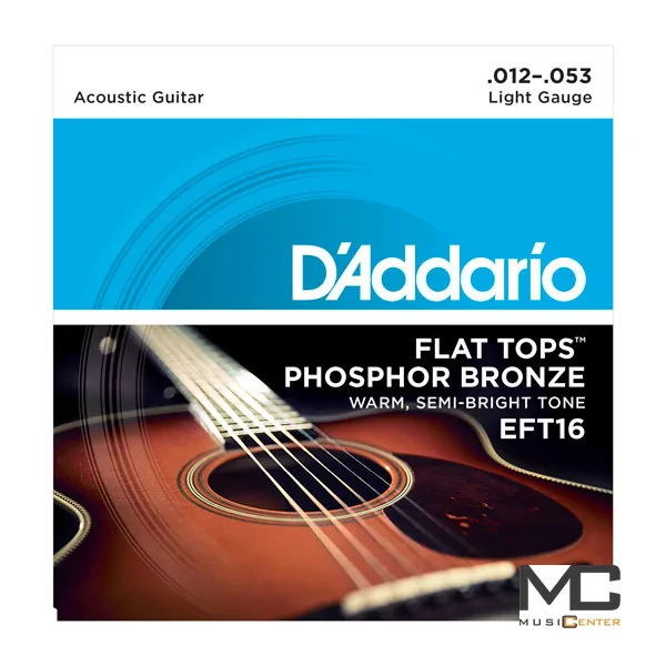 D'Addario EFT-16 - struny do gitary akustycznej