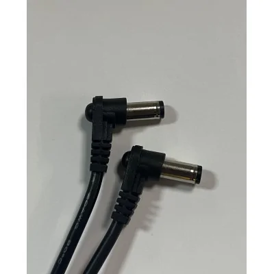 Standardowy kabel DC (5,5/2,1) 50 cm - kabel łączący zasilacz z efektem