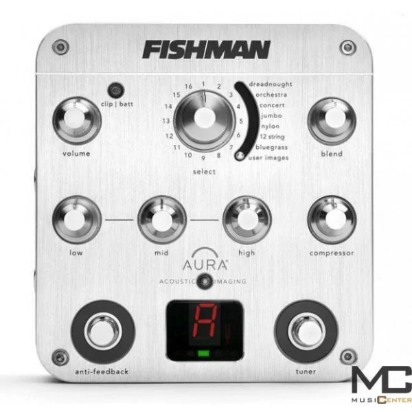 Fishman Aura Spectrum DI - multiefekt i DI box do gitary akustycznej