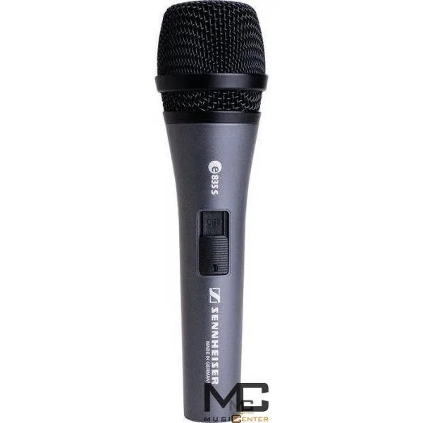 Sennheiser E 835 S - mikrofon dynamiczny wokalny