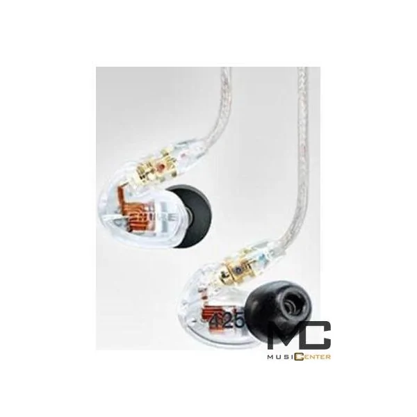 Shure SE425CL - słuchawki douszne przezroczyste