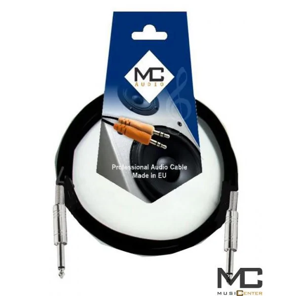 MC Audio IS3S6 - przewód instrumentalny 6m, przewód jack-jack 6m